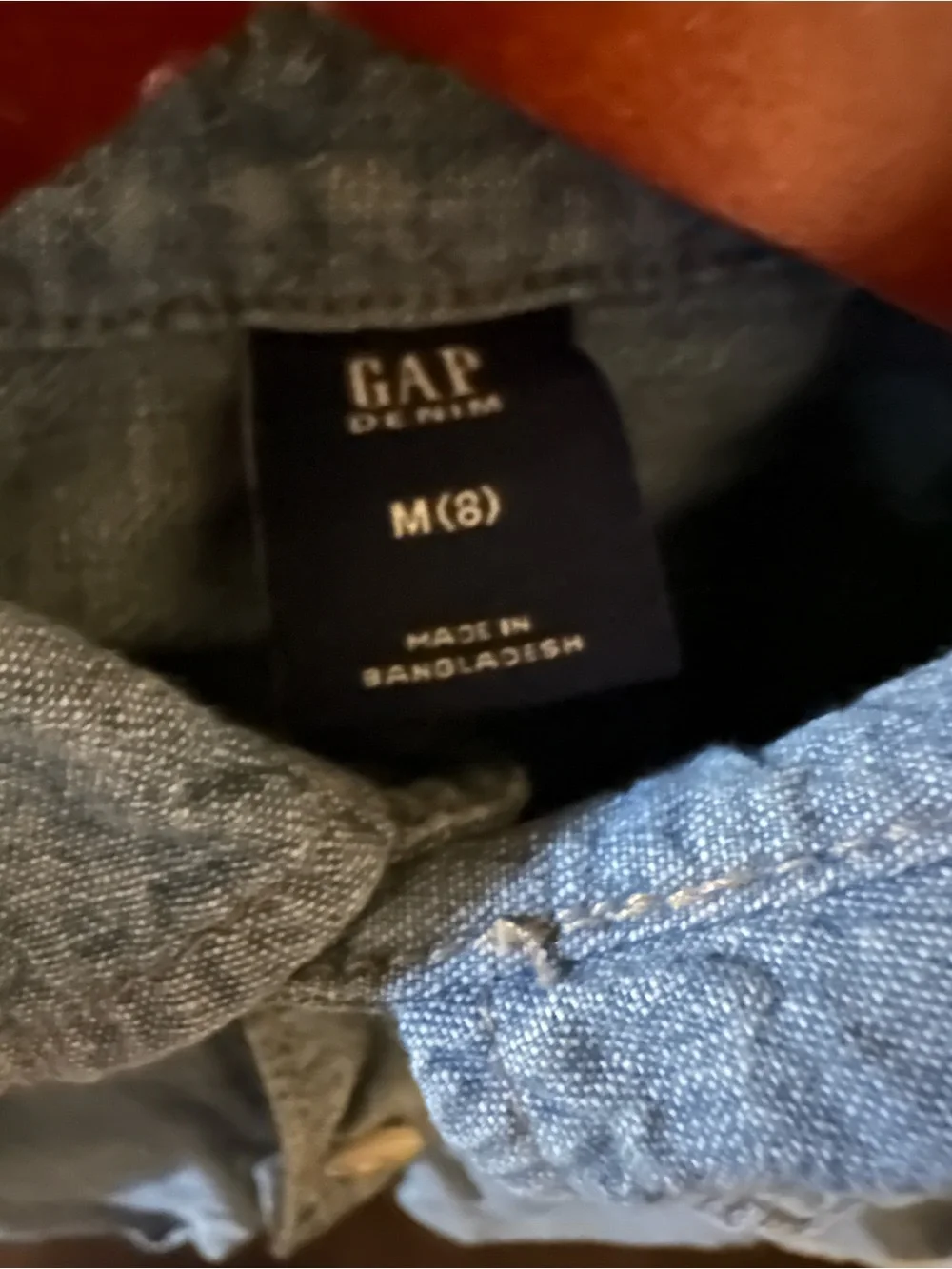 GAP soft chambray